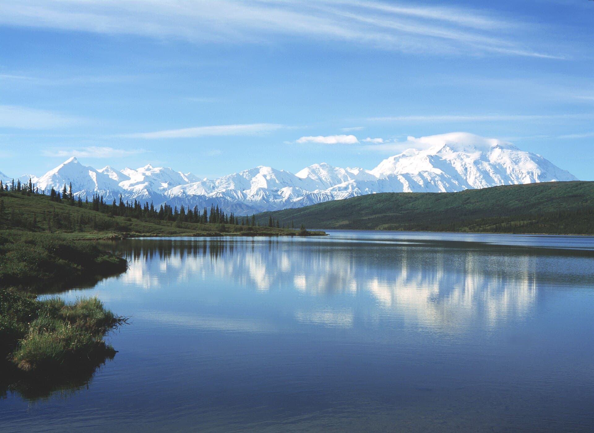 Wonder Lake and Denali, Alaska