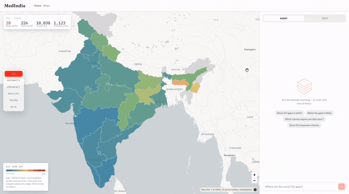 Healthcare Access Gap Mapper preview 1