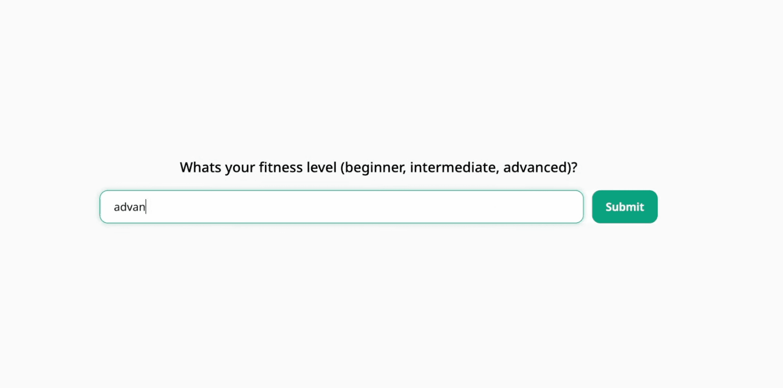 AI Workout Assistant preview 1